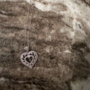 Elegant Heart Pendant Necklace